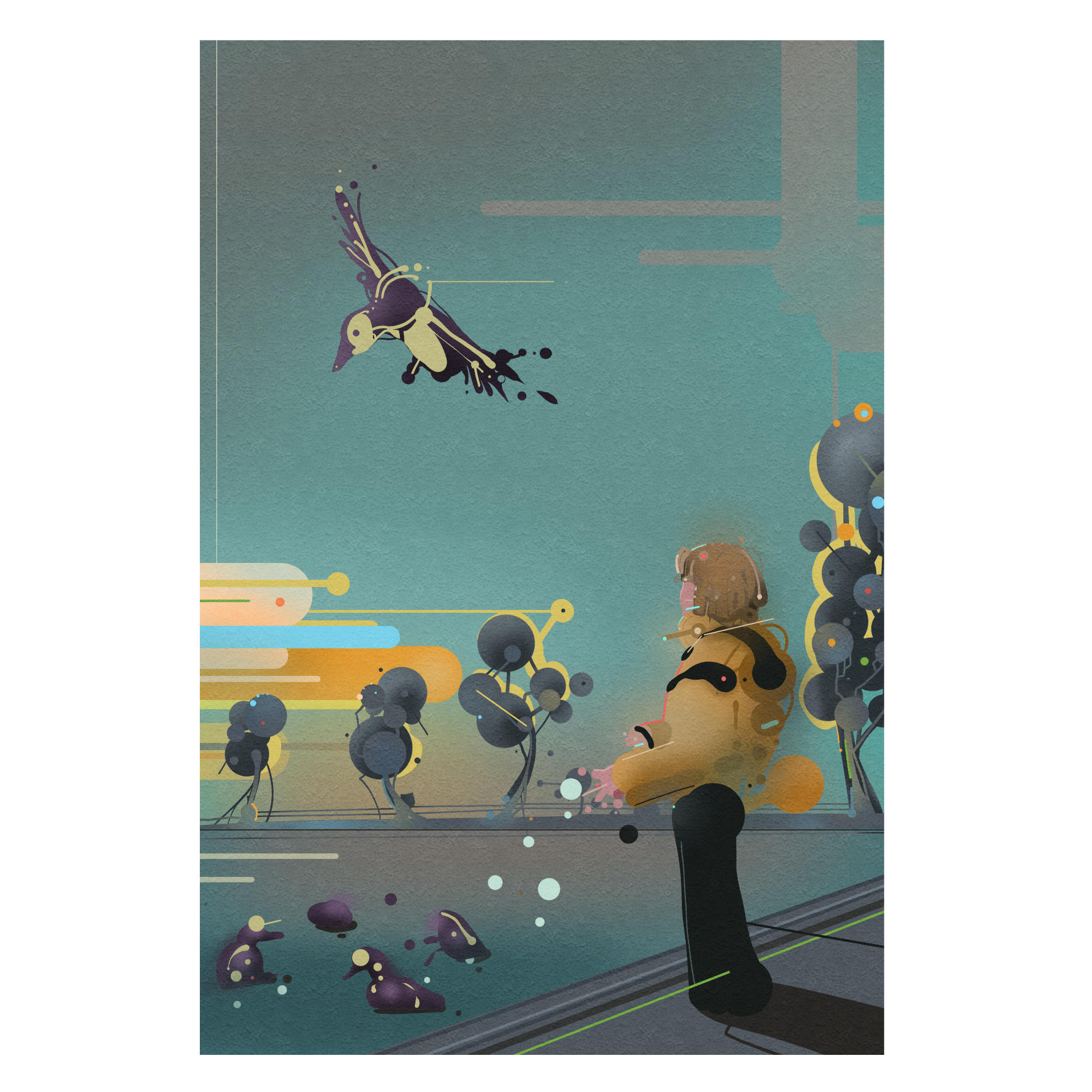 My Daughter feeding The Ducks